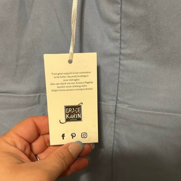 Elegant Blue Grace Karin Sleeveless Dress - size medium - Picture 3 of 3